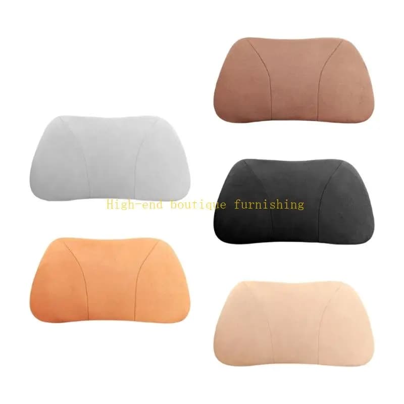 L9NB Cuscino lombare ergonomico in memory foam per sedia da ufficio, supporto per schienale del sedile auto