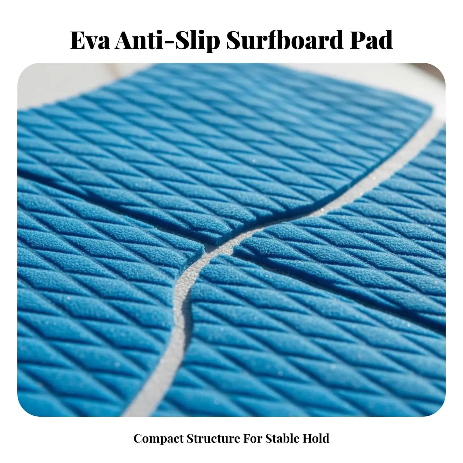 Set of 8 Grip Pieces for Surf Table, Pre-Tagliato Anti-slip Pad, Foam Mat for Surf Table, Grip Modeller with Geometric Motives