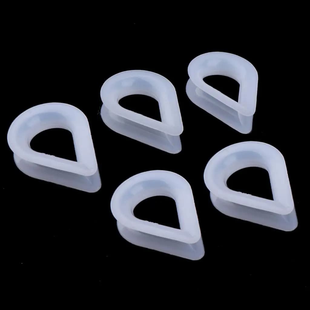 Marine Nylon Thimble 16mm Durable Plastic Eye Splice Protector for Anchor Rope Holder Inflatable Boat