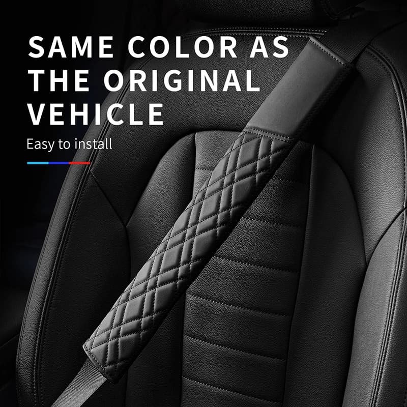 1PCS Universal Car Safety Belt Cover Adjustable Seat Belt Cover Shoulder Strap Cover Car Shoulder Protector Pad Auto Accessories