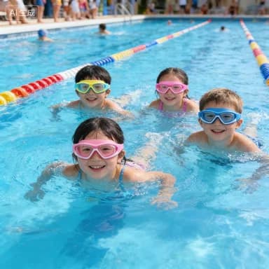 Swimwear for children, diving glasses with large frame anti-fog and waterproof for men and women, swimming equipment for students