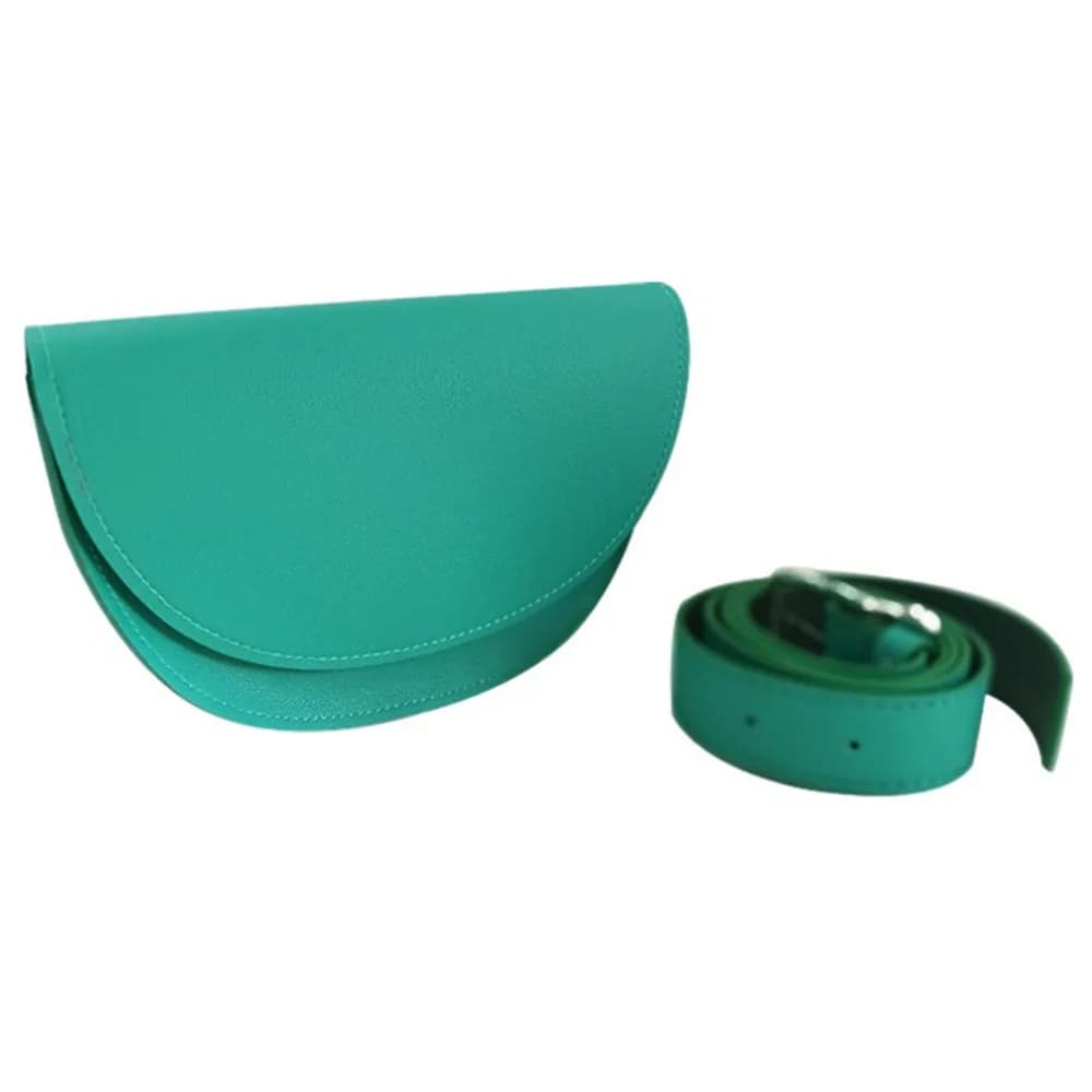 Borsa da Golf per Telemetro in Pelle PU, Custodia Morbida Interna alla Moda per Telemetro da Golf, Porta Palline, Accessori Golf