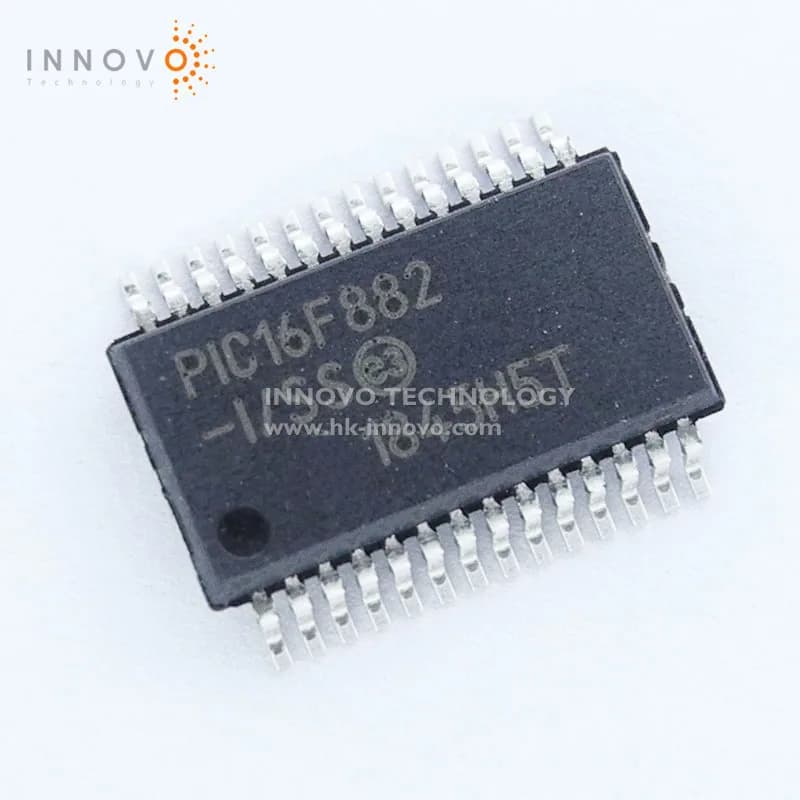 1 pz/lotto PIC16F882-I/SS PIC16F882 PIC PIC ® Microcontrollore 16F IC 8 bit 20 MHz 3,5 KB (2 K x 14) FLASH 28-SSOP Nuovo originale