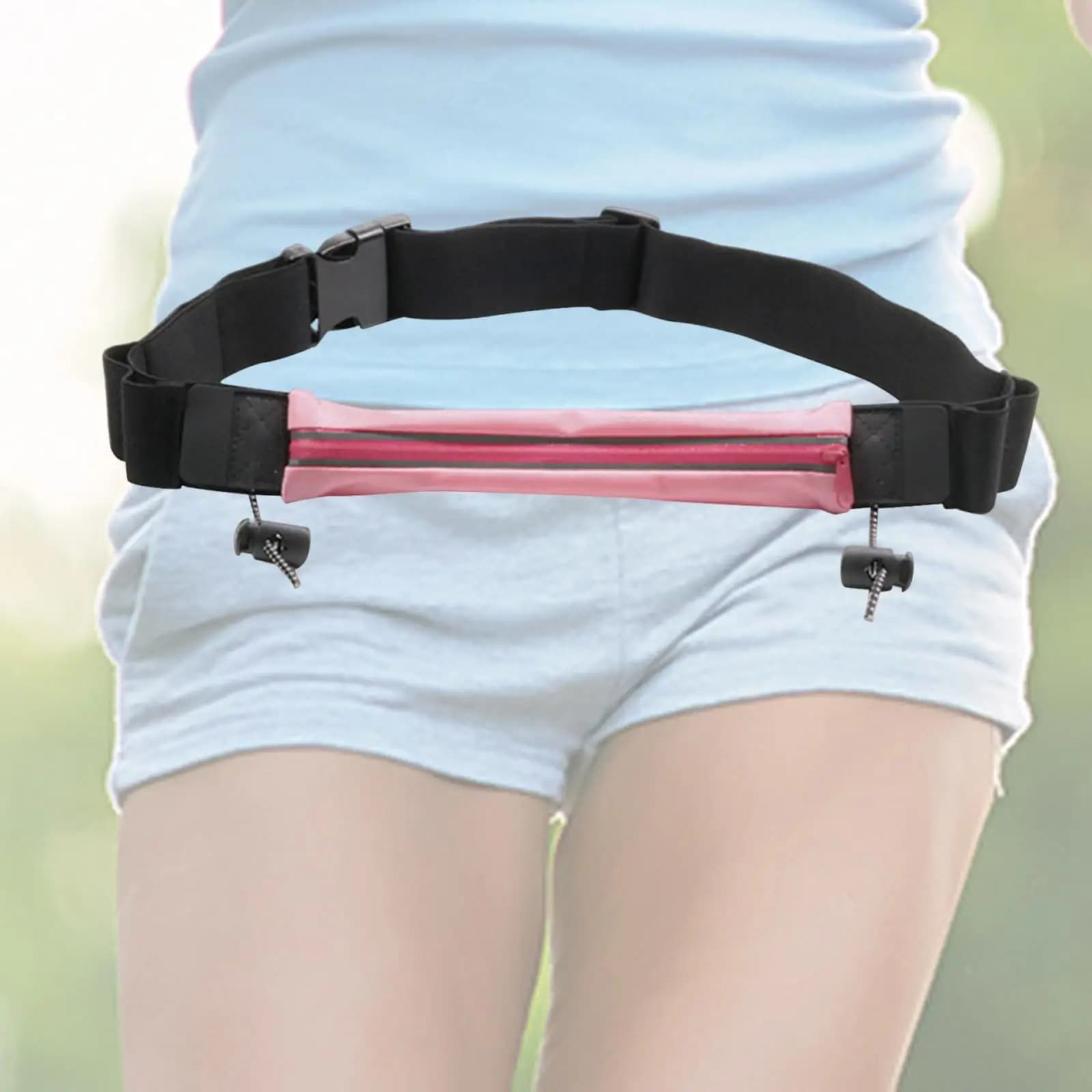 Adjustable Running Waist for Phone and Keys, Ideal for Training and Marathon