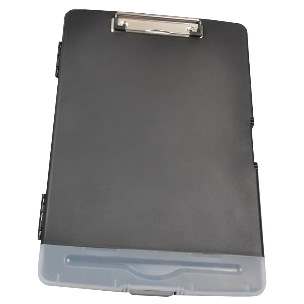 Cartella Portadocumenti A4 in Plastica Solida Riutilizzabile, Leggera e Portatile, Porta Penne Multifunzionale per Ufficio e Scuola