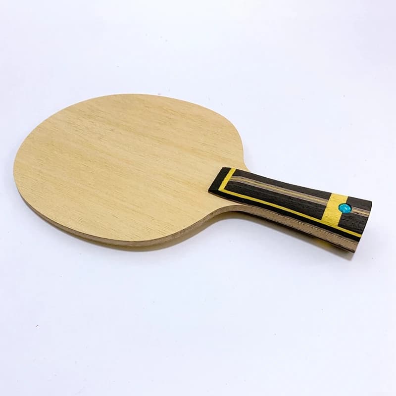 Lemuria Specail Super ZL Carbon Fiber Table Tennis Blade Offensive Fast Attack Pong Bat Paddle Flared Handle Table Tennis Racket
