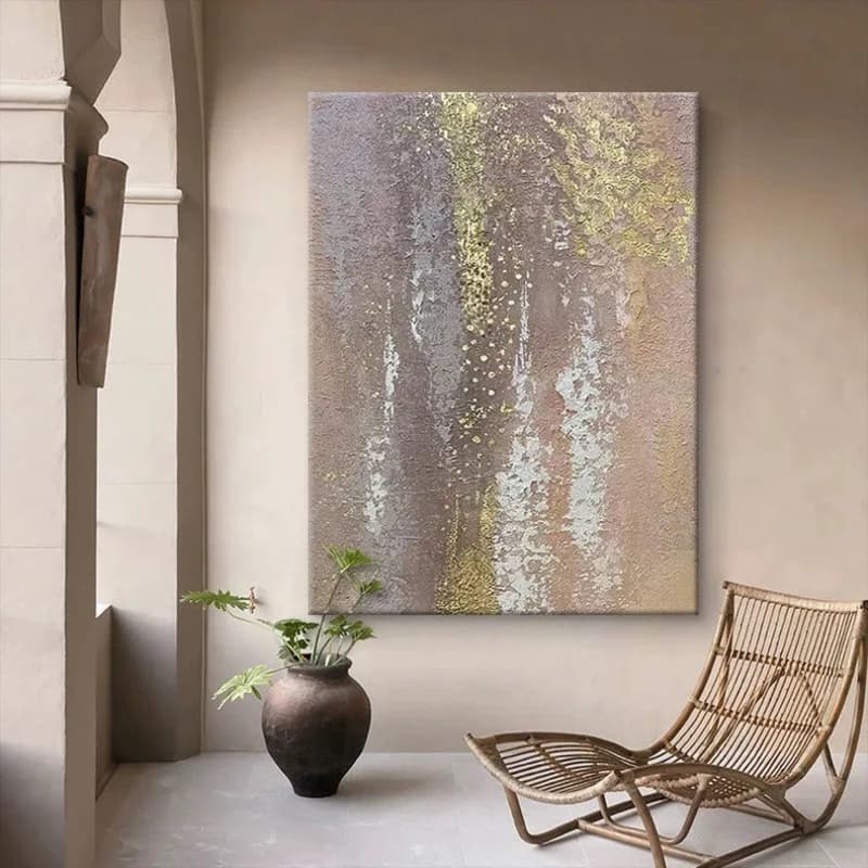 Piccolo paesaggio fresco soggiorno divano sfondo muro pittura decorativa moderna B & B ristorante struttura in stile moderno