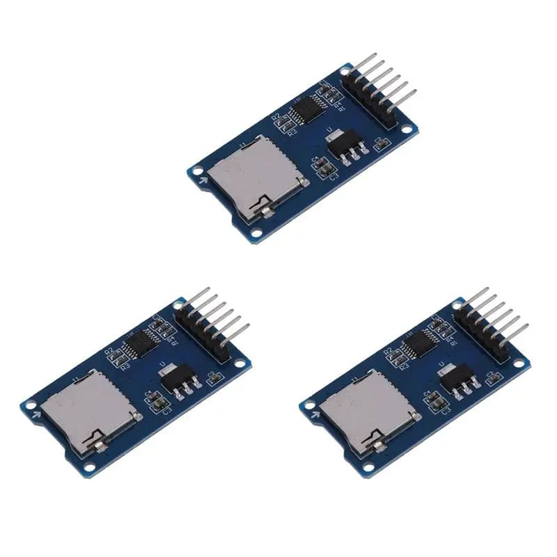 Lettore SPI 3X Sensibile per Schede di Memoria Mini SD e TF, Modulo Shield per Arduino