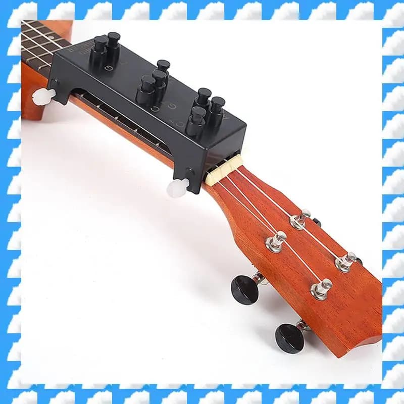 ONGE 2X Cambio accordi per ukulele, ausilio per l'apprendimento del sistema didattico per ukulele per principianti
