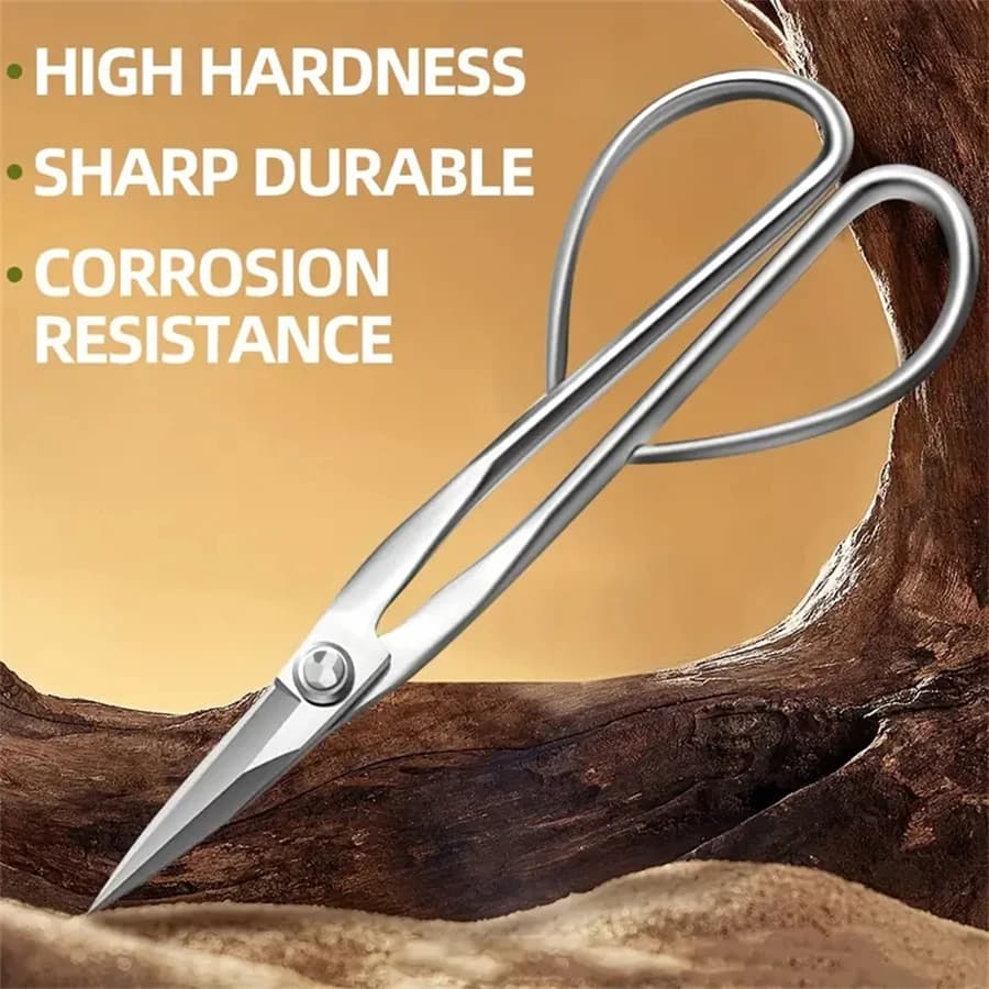 Stainless Steel Scissors Garden Plant Brake Shears Flower cutting Flower shears Flower cut scissors Flower scissors