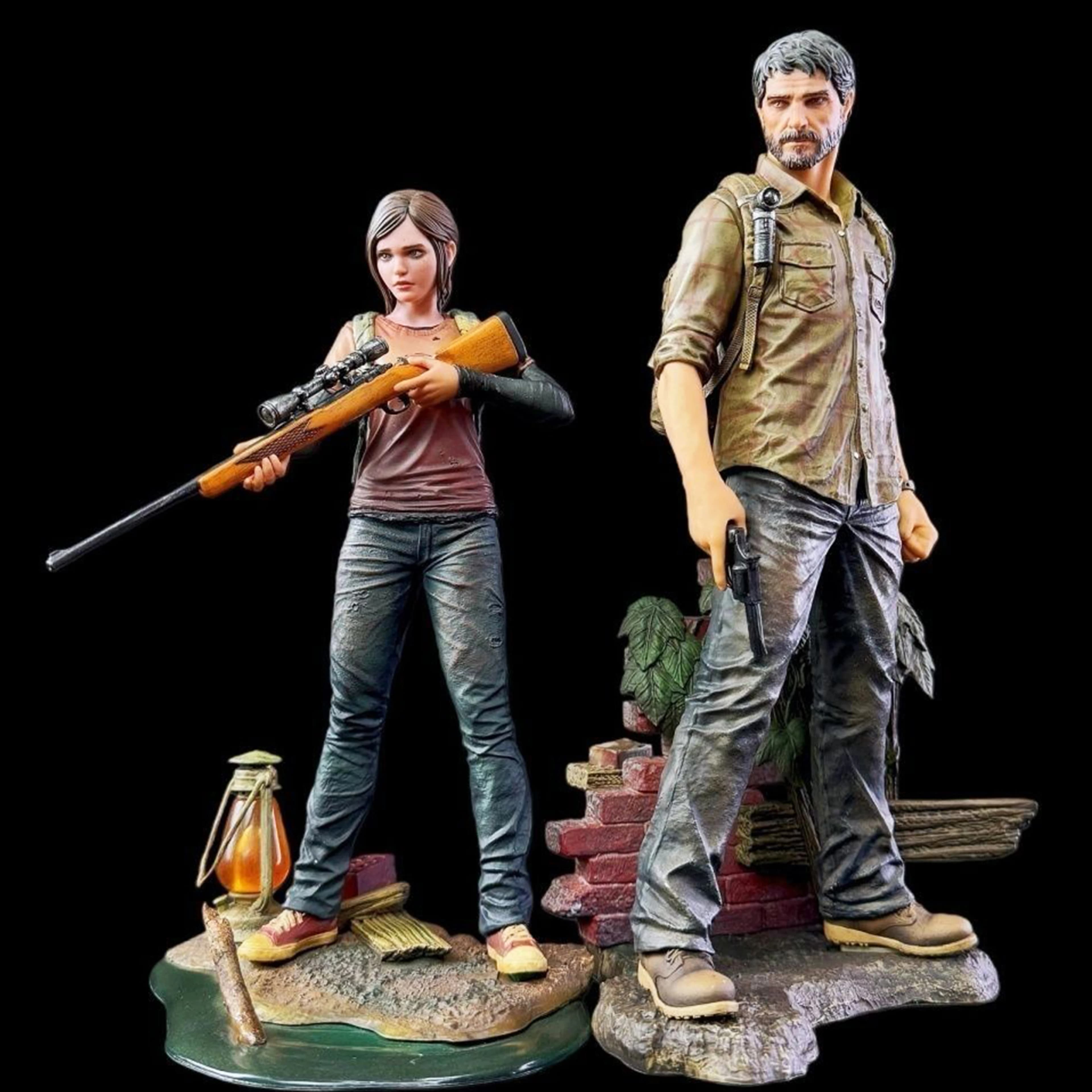 Statuetta Anime The Last Of Us, Ellie Williams, Action Figure di Joel Miller, Figurina in PVC, Decorazione da Scrivania, Modellino da Collezione