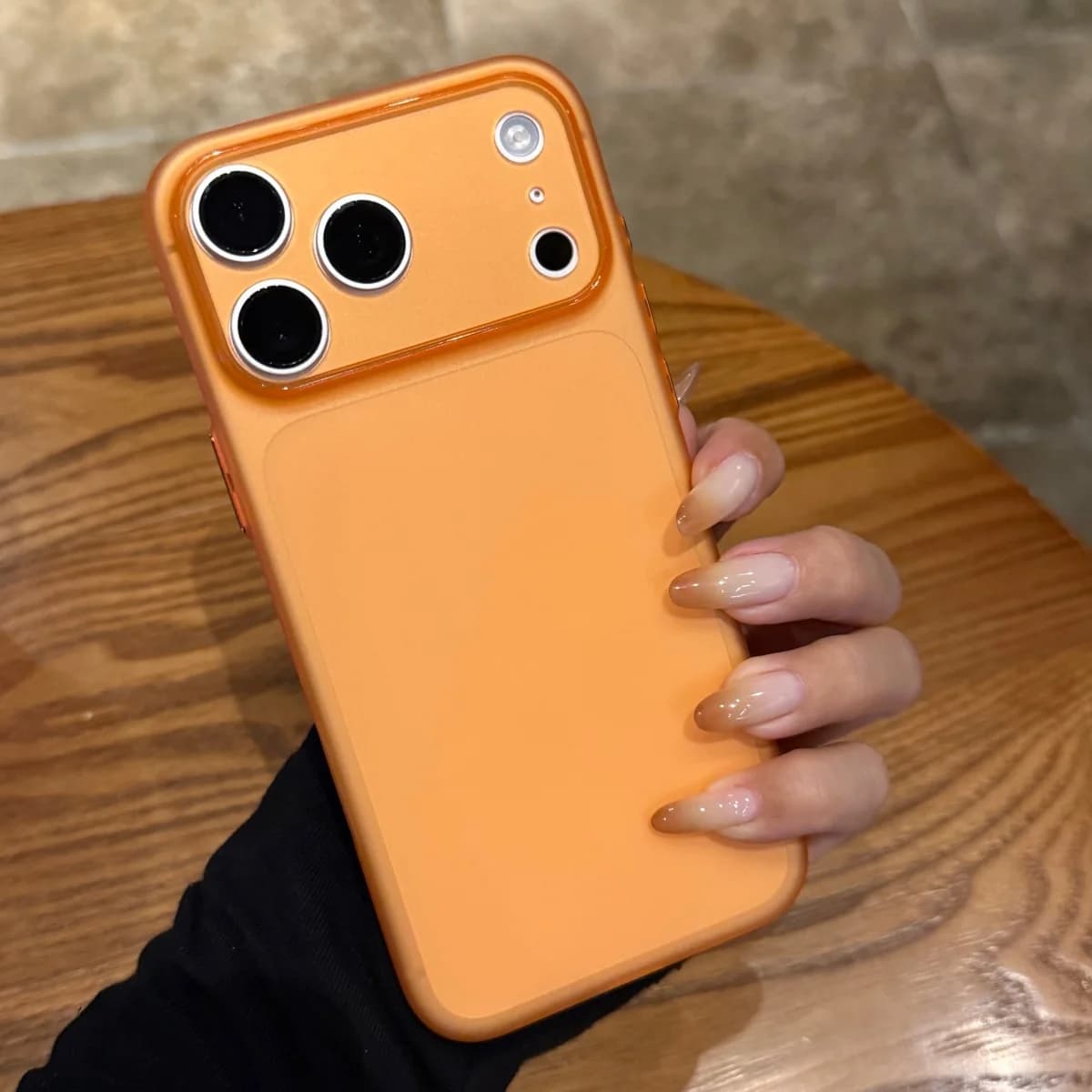 Custodia per telefono in TPU morbido traslucido opaco ultra sottile di lusso per iPhone 17 16 15 14 13 Pro Max Plus Cover antiurto in tinta unita sottile