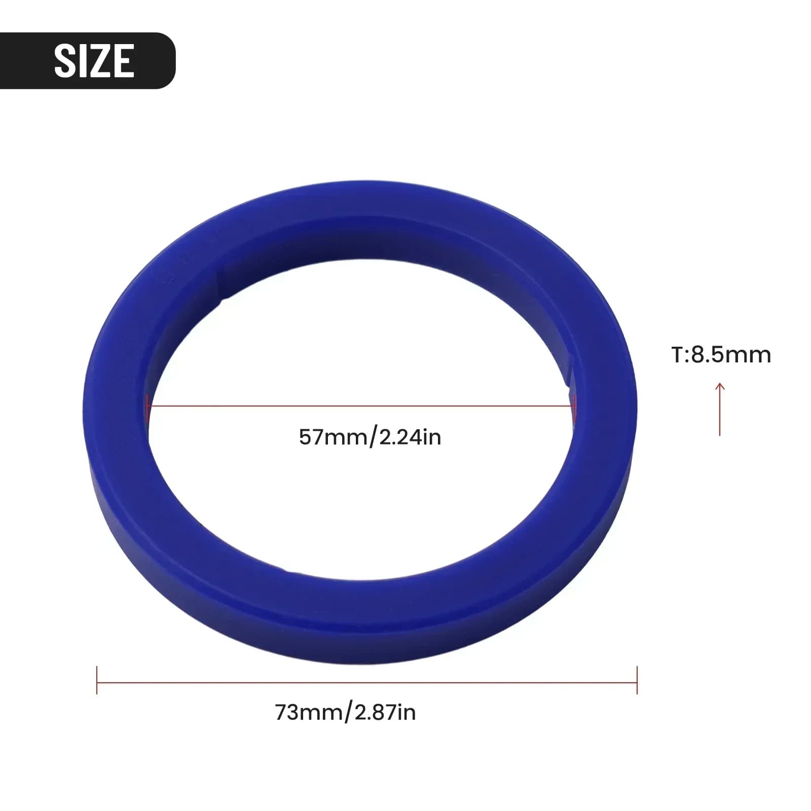 2 pz E61 Guarnizione di Gruppo In Silicone 8.5mm Kit Testa di Gruppo A Prova di Perdite Per Macchine Da Caffè Gaggia O-Ring Guarnizione Parti di Elettrodomestici