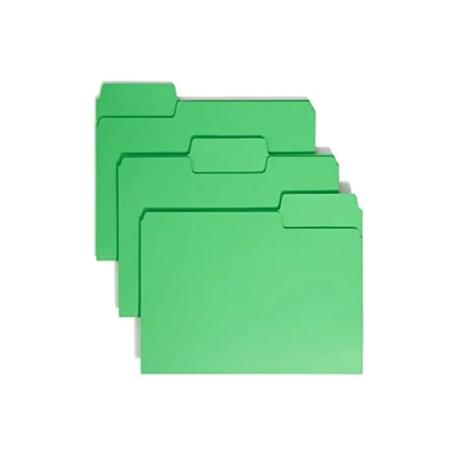 Cartella portadocumenti SuperTab oversize con linguetta a 1/3 di taglio, formato Letter, 11985, Confezione da 1