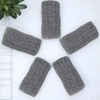Set di 5 Pulitori per Stecche da Biliardo con Filo in Acciaio, Accessori Professionali per Lucidatura