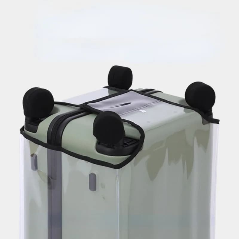 Set di 4 Copriruota per Trolley, Copripiedi per Sedia a Rotelle, Coprimaniglia a Forma di Sfera, Copriruota per Appendiabiti
