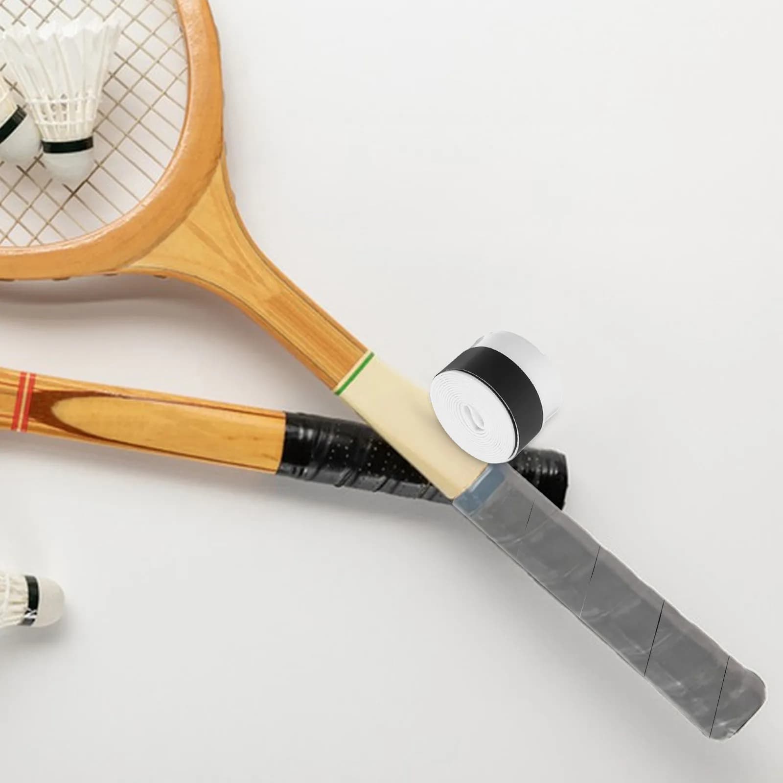 10 Pezzi di Overgrip Universali per Racchette da Tennis, Badminton, Squash e Pickleball, Nastro Antiscivolo e Antisudore per Impugnatura