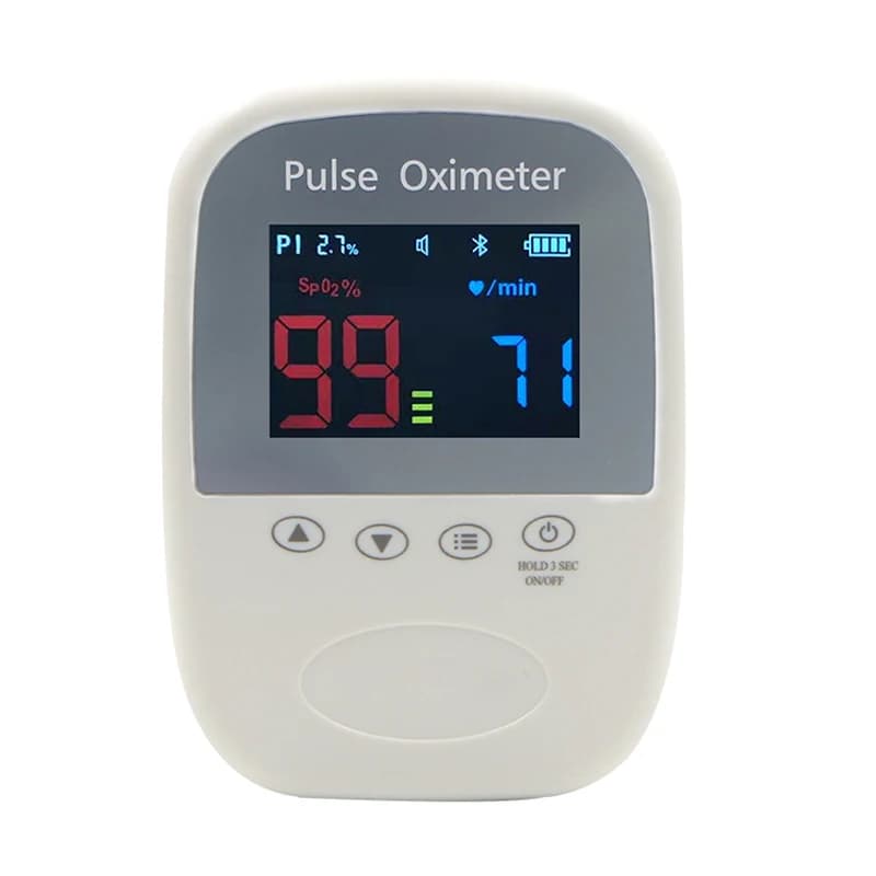 Portable BLE Wireless Veterinary Sensor Spo2 Free App Medical Product for Remote Pet