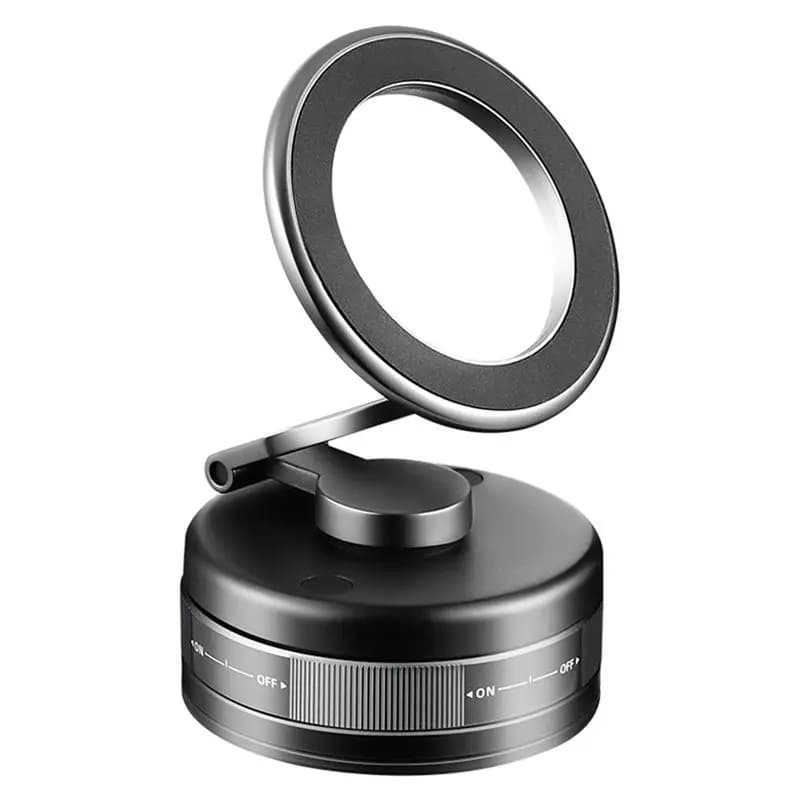 Supporto per telefono da auto ABHX-S11 360 ° Supporto antishake con magnete forte adsorbimento sottovuoto con supporto magnetico pieghevole rotante