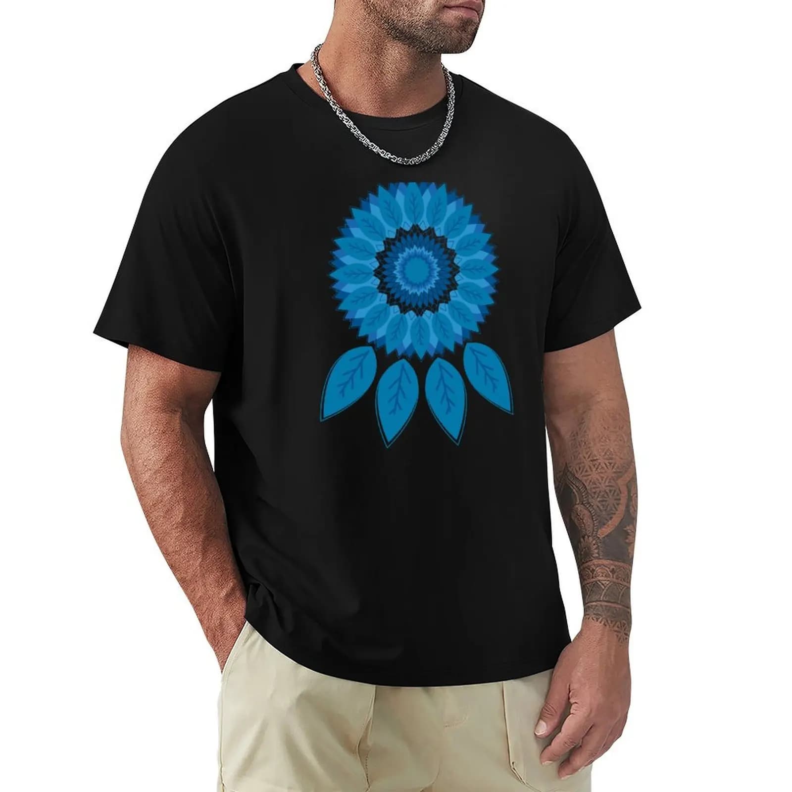 Dreamcatcher T-Shirt Abstract Pattern Print Top