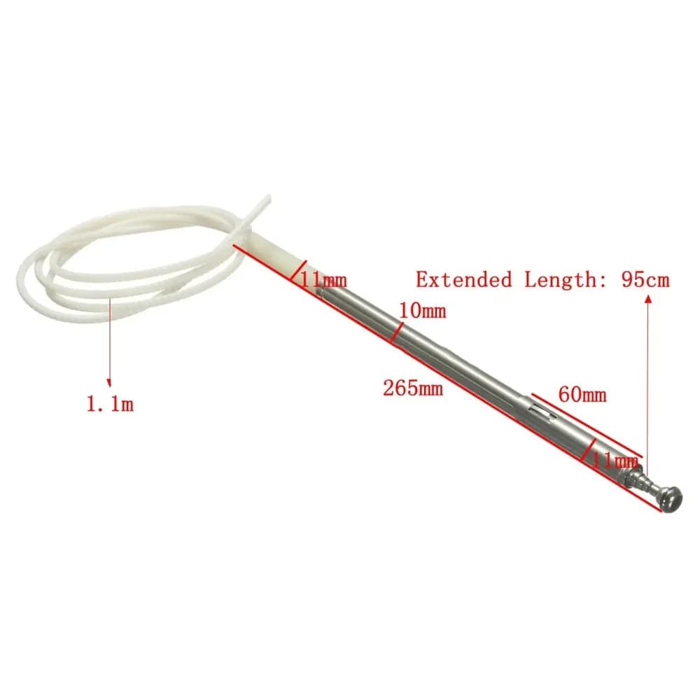 Auto Antenna di Alimentazione Albero Per Mitsubishi Pajero Montero III V66 V73 V74 V75 2000-2006 ZPN-01407 MR252201 MR515821 Parti