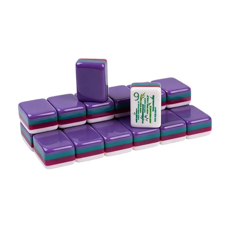 Tessere Mahjong, Mahjong europeo e americano, versione americana, intrattenimento domestico