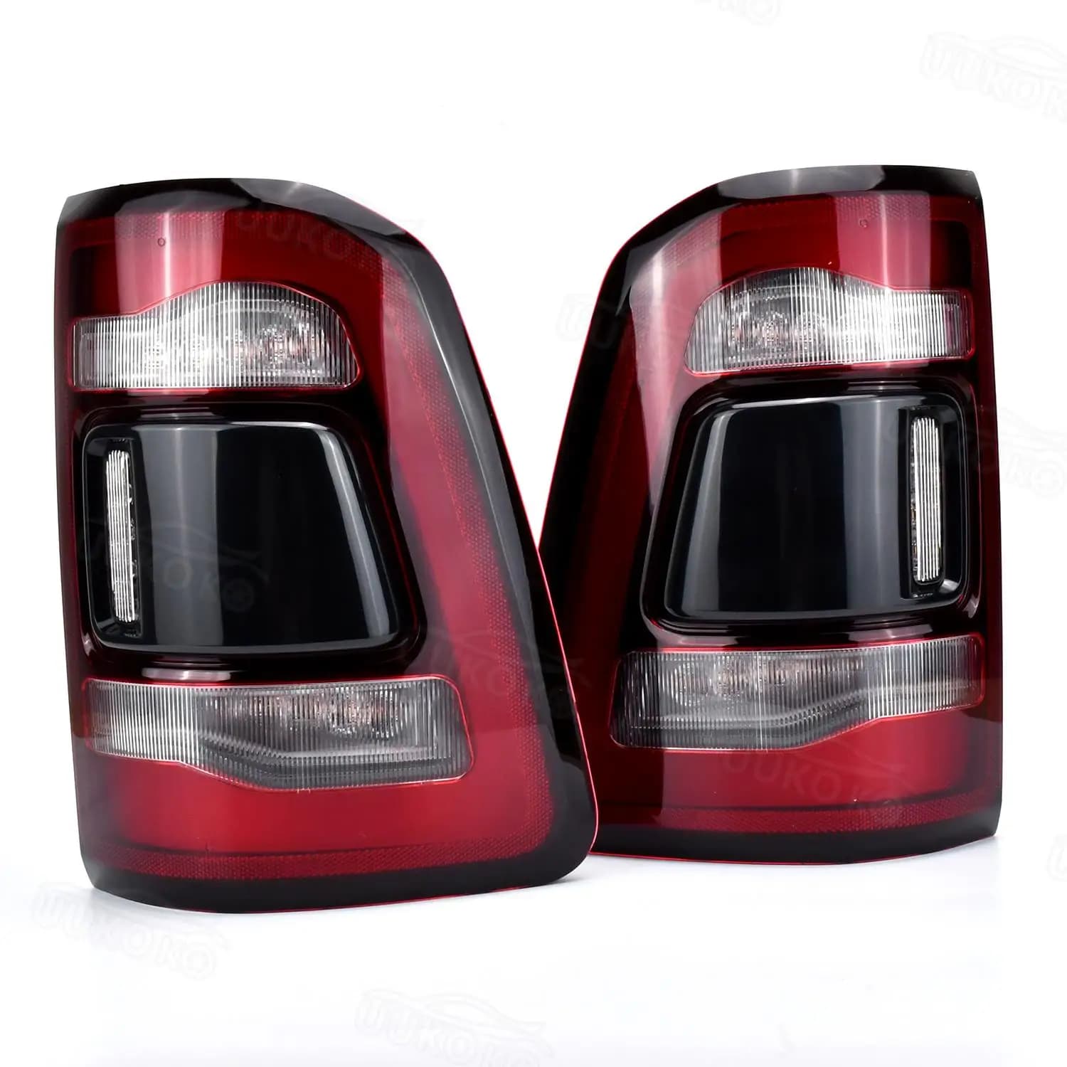 55112992AC/55112993AC For Dodge Ram 1500 2019-2022 LED Tail Lamp Without Blind Spot Turn Signal Driving Brake Reverse Lamp Pair