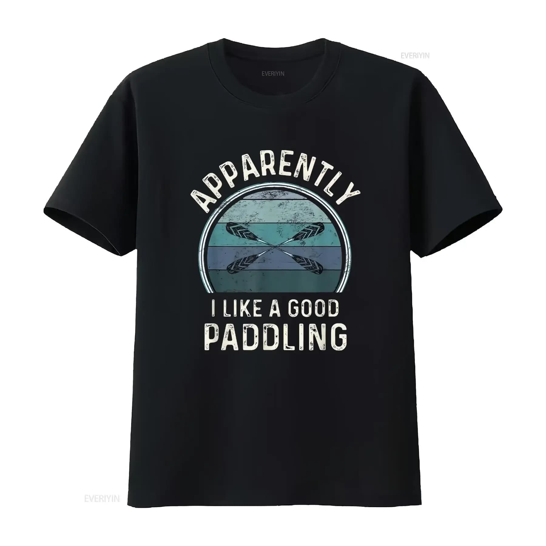 Attrezzatura da kayak per donna Kayak Life Ho bisogno di una buona maglietta da paddle Nera X Grande vintage lavato Casual unisex Morbido e traspirante