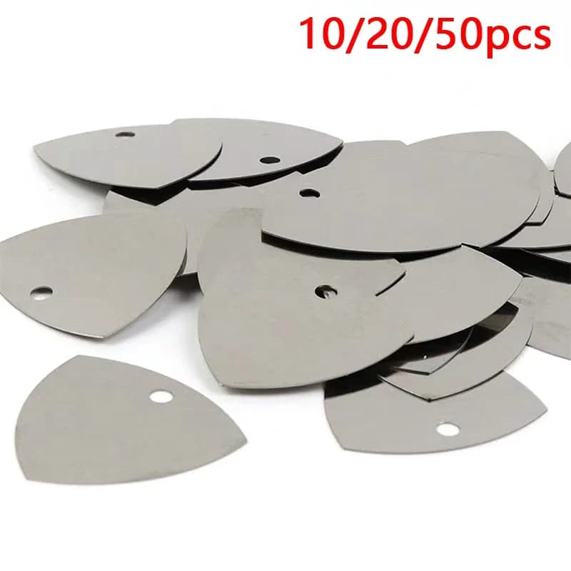 10/20/50PCS Strumenti di apertura del telefono in metallo Plettri per chitarra in metallo Apriscatole per iPhone Telefono iPad Tablet PC Smontare Kit di strumenti di riparazione