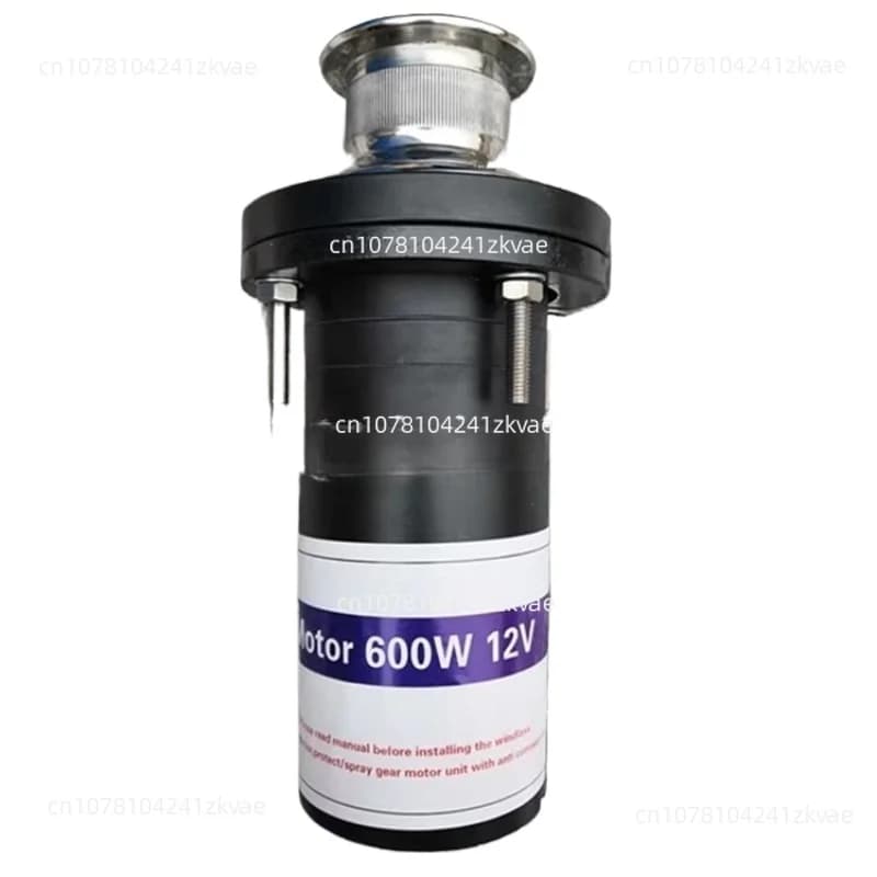 Ancoraggio per yacht ancoraggio elettrico marino verricello ruota in corda pura 600w 12/24v