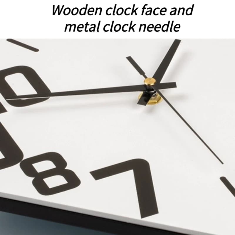 Orologi da Parete Artistici per Soggiorno, Orologio a Pendolo di Lusso, Meccanismo Moderno Silenzioso, Ornamenti Estetici per la Stanza