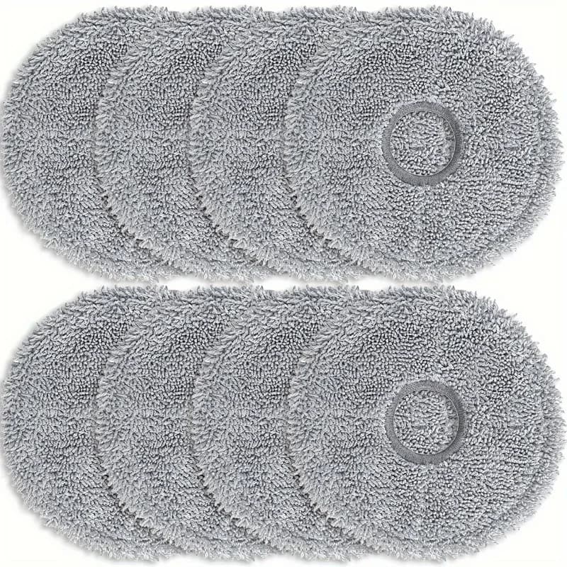 8Pcs Replacement Mop Pads for Dreame L10S Ultra L10 Ultra L20 Ultra L10S Pro Ultra Heat & Mijia X10 Plus Robot Vacuum