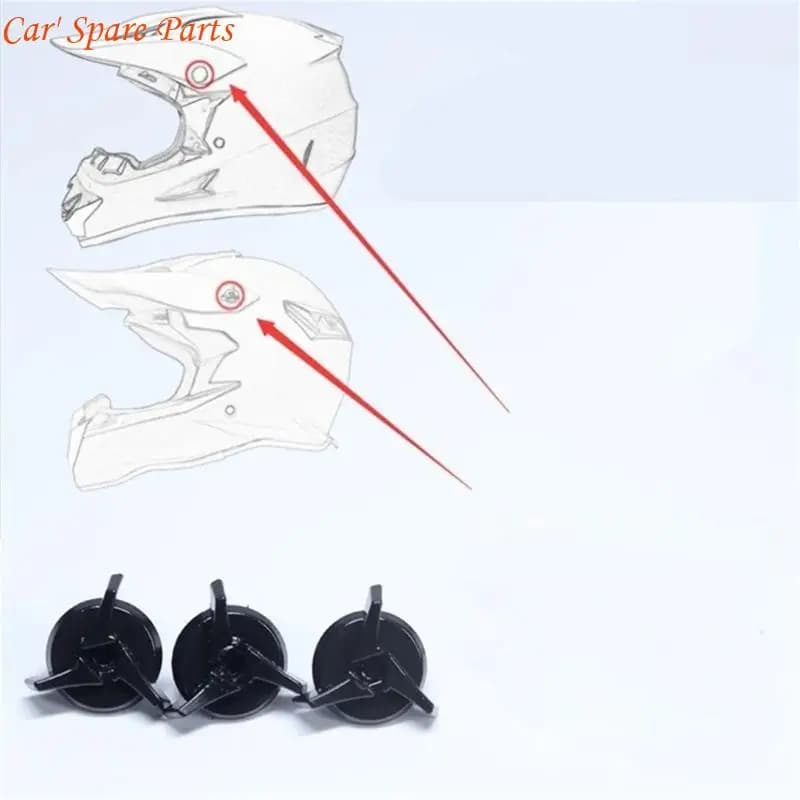 Y4ua Universal Helmets Screws for Plastic Accessories Easy Installation Suitable for Accessories for Accessories