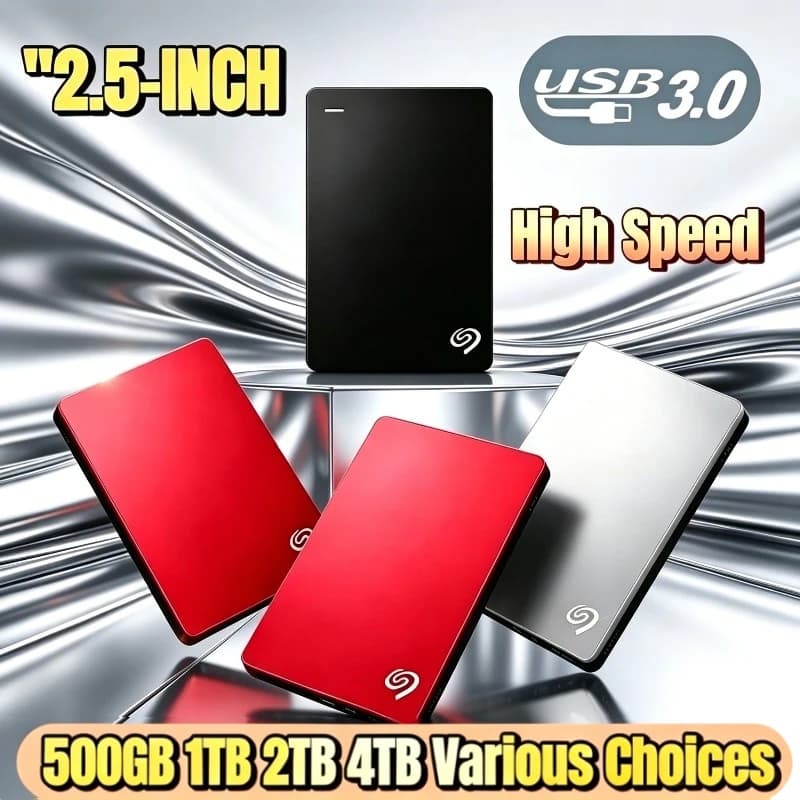 Disco rigido esterno portatile OEM per Seagate da 2,5 pollici, Backup Plus Slim USB 3.0 DASKA HDD, memoria dati esterna portatile.
