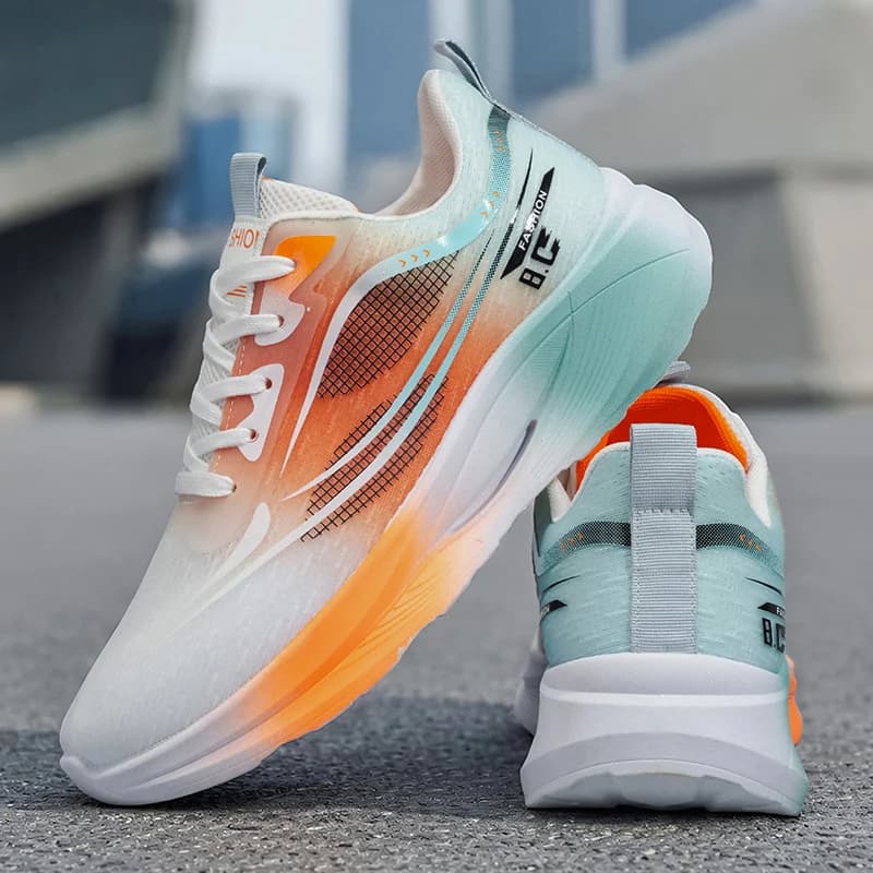 Ultra lightweight running shoes, 2026 summer new breathable sports shoes, soft soled lightweight student mesh shoes