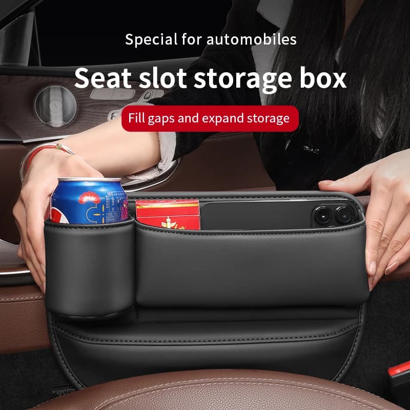 Nuovo universale in pelle scamosciata seggiolino Auto Gap Filler Organizer Box Auto Console tasca laterale per Luxeed S7 R7 2024 Accessori decorativi per Auto