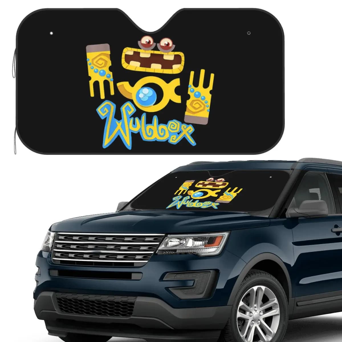Wubbox My Singing Monsters Parasole Parabrezza Auto Parabrezza Anteriore Finestra Parasole Accessori Coperture