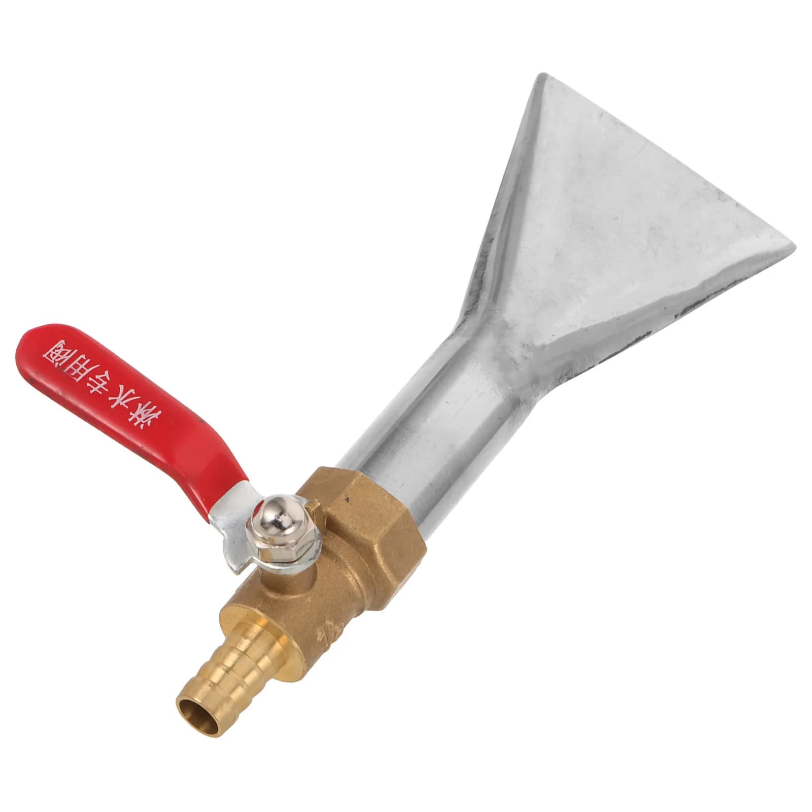 Spray head for metal foam machine, flat nozzle for washing machine, foam lance replacement, for garden hose, car cleaning and home