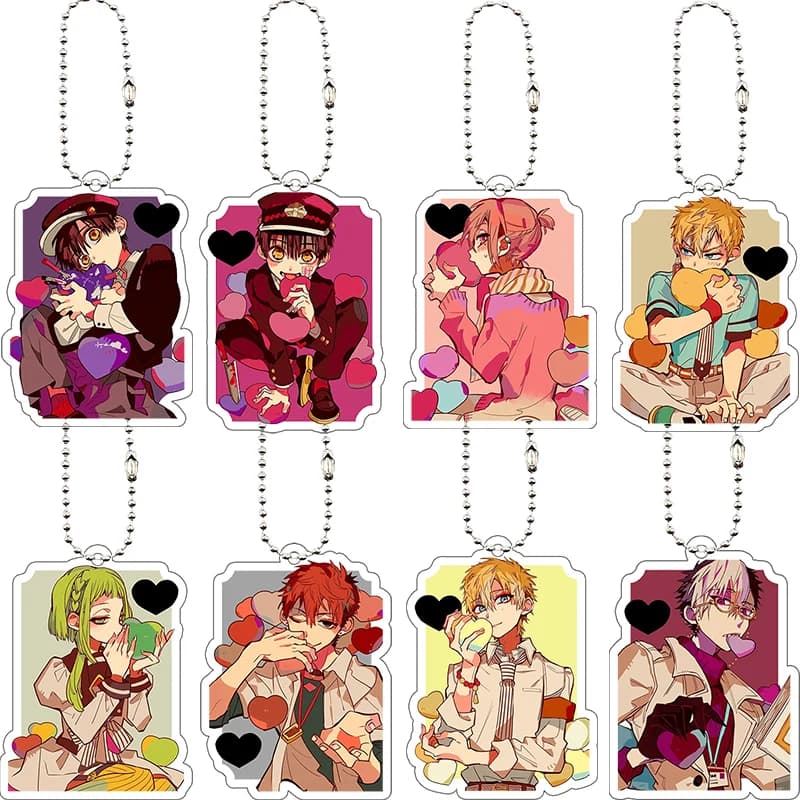 Yugi Tsukasa Akane Aoi Toilet Bound Hanako Kun Acrylic Keychain Backpack Pendant Surrounding Collection Enthusiast Birthday Gift
