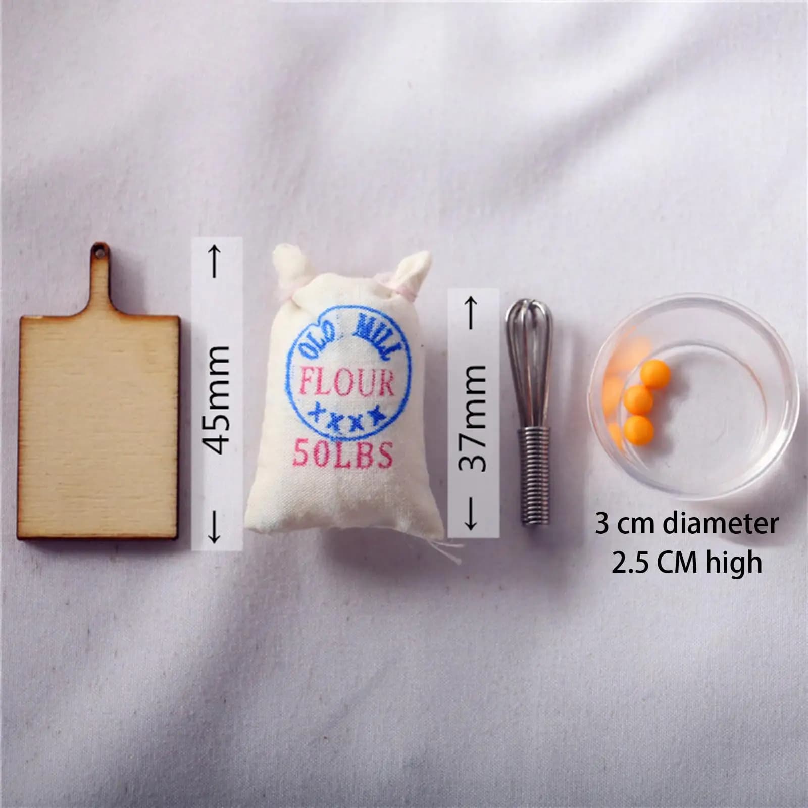 Set Mini Frullatore e Tagliere in Miniatura, Accessorio per Cucina in Miniatura per Casa delle Bambole 1:12