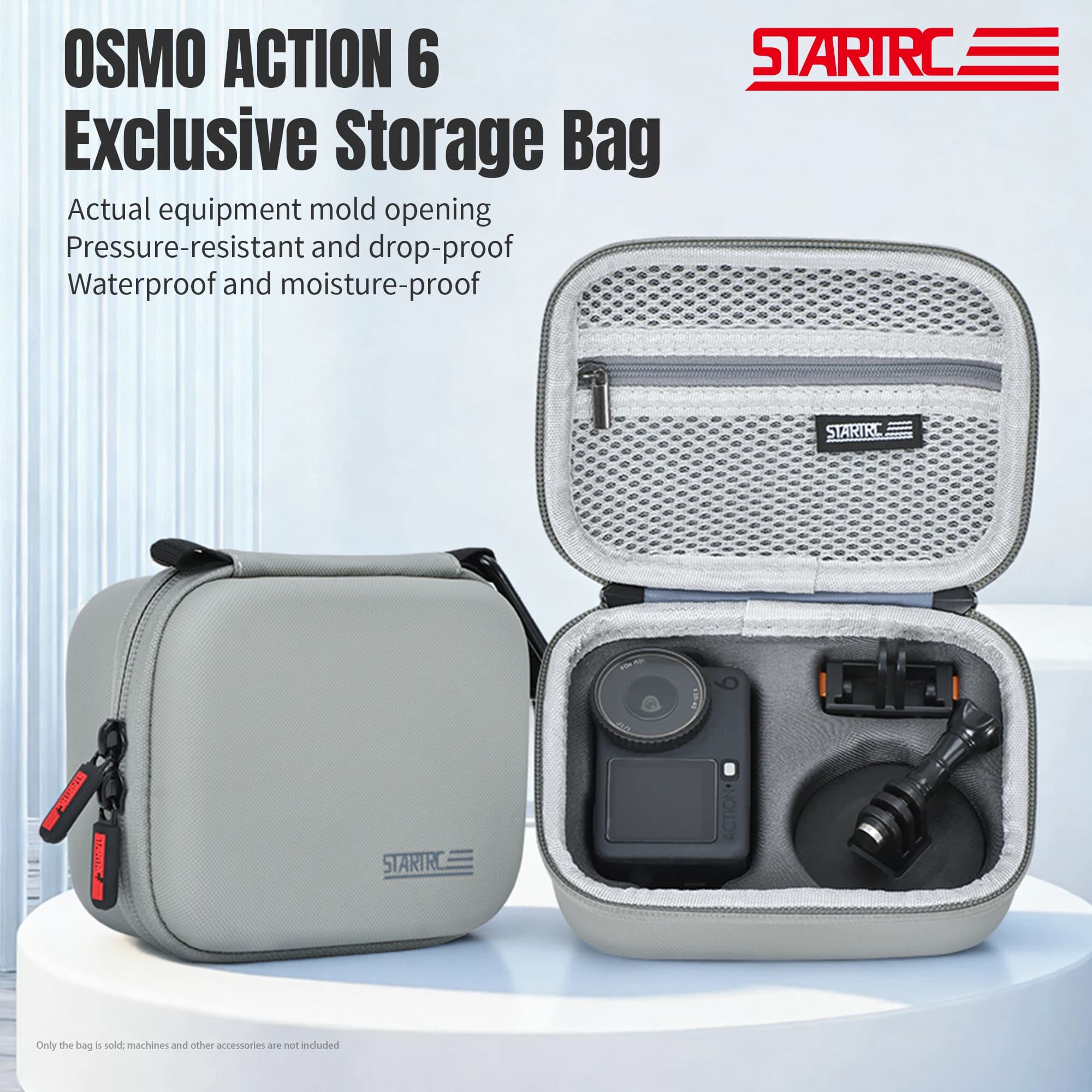 Borsa Portatile STARTRC per Fotocamera Sportiva DJI Action 6, Accessorio Protettivo per Fotografia Portatile