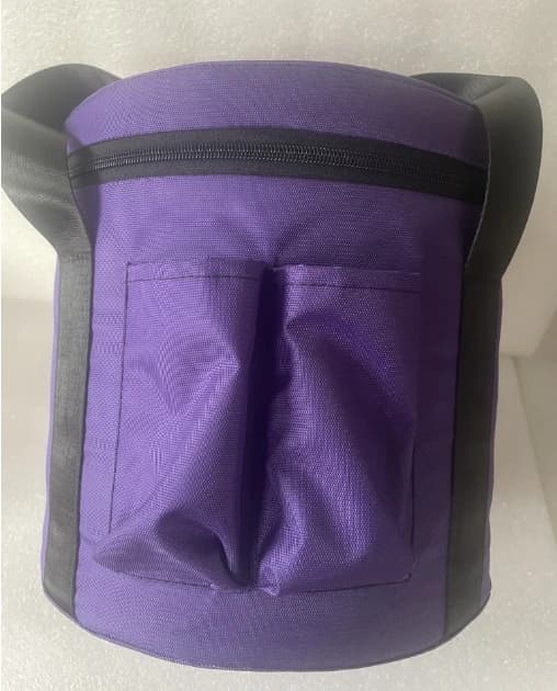 10" case for crystal singing bowl frosted bowl's box safe case foam case