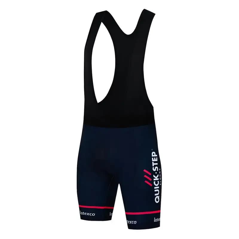 Quick Step 2025 Cycling Shorts Blue Collant Bike Shorts MTB Shorts with Outdoor Bike Shorts for Cycling on Man's Summer Road in Breathable Lycra