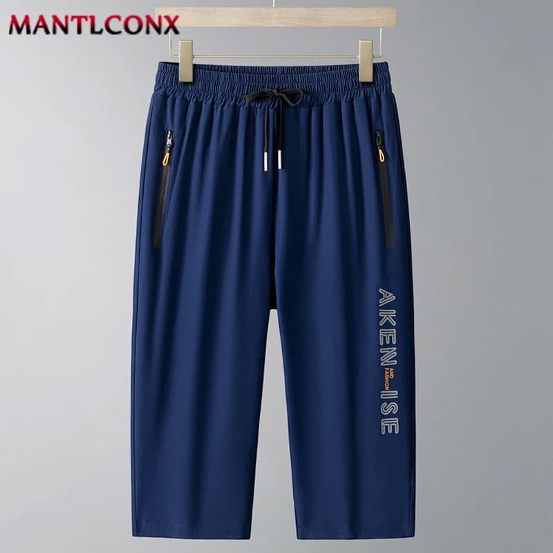 Pantaloncini Casual da Uomo ad Asciugatura Rapida, Shorts Sportivi Estivi, Pantaloni Corti da Jogging e Corsa, Comodi con Elastico in Vita