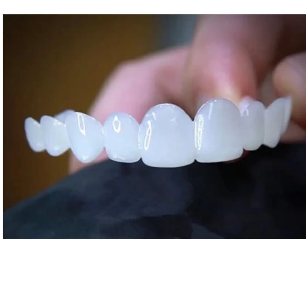 Faccette Sbiancanti per Denti, Protesi Temporanee, Apparecchi Ortodontici Comfort Fit per un Sorriso Perfetto CK848-fro