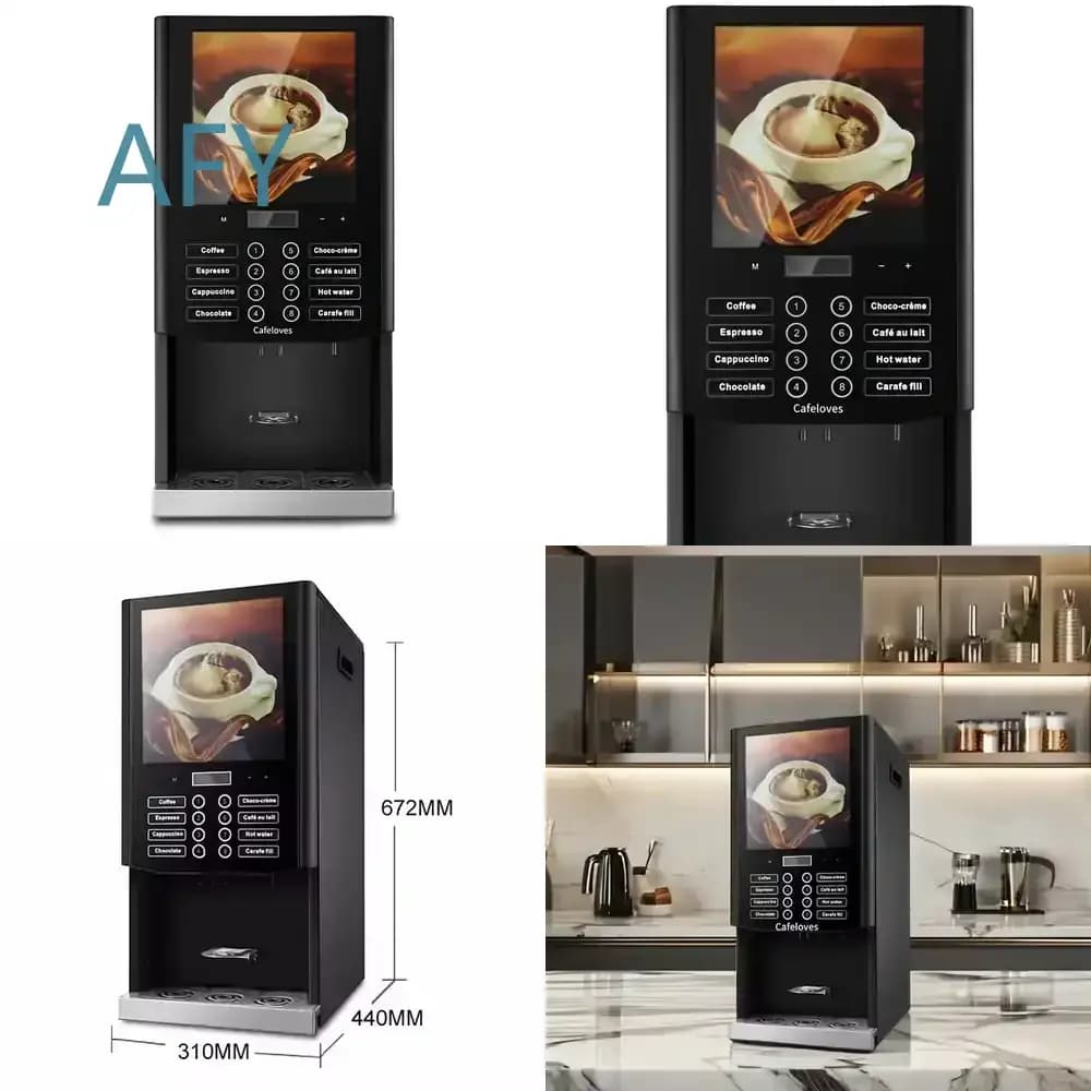 Commercial Instant Beverage Machine 6L for Coffee Maker Hot Water Dispenser Flavor Adjustment Multi Drink Dispenser for
