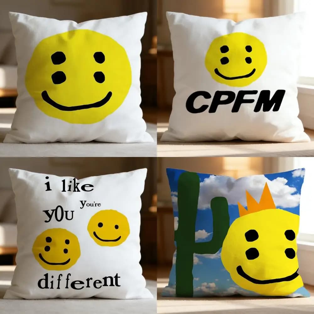 Fodera per Cuscino C-CCPFM Morbida e Lavabile, Multiuso per Divano, Letto, Viaggi e Ufficio