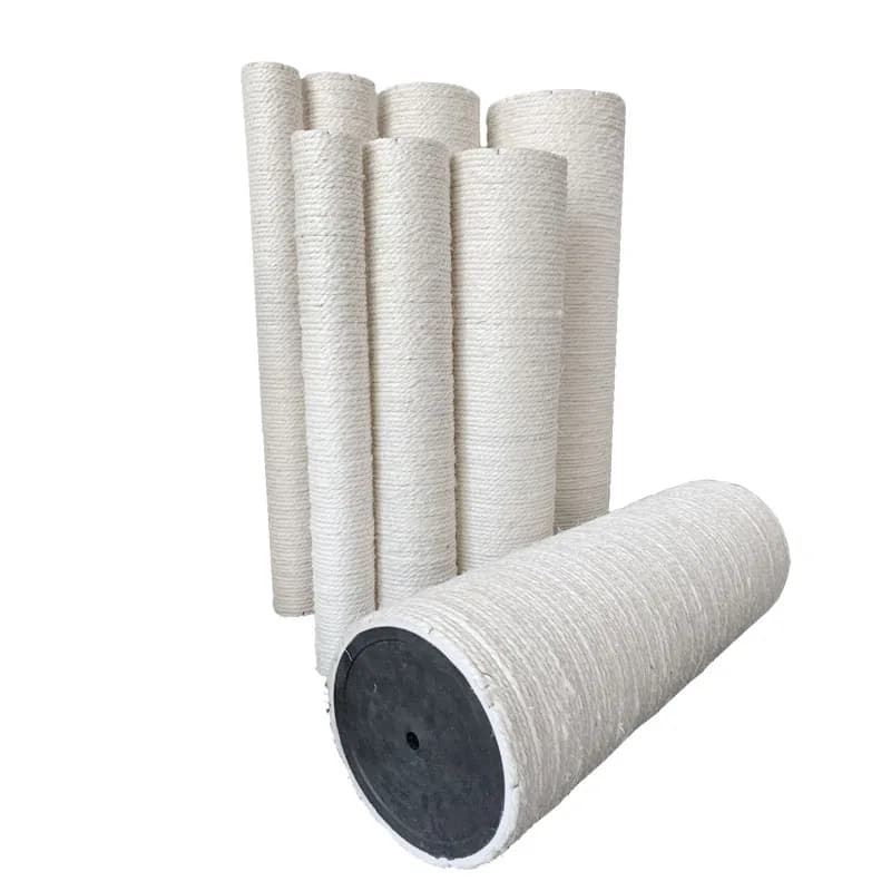 Tiragraffi per gatti in PVC per albero per gatti Telaio da arrampicata per gatti fai-da-te Sostituzione post Gattino Giocattolo Corda in sisal Intrecciare i mobili antigraffio