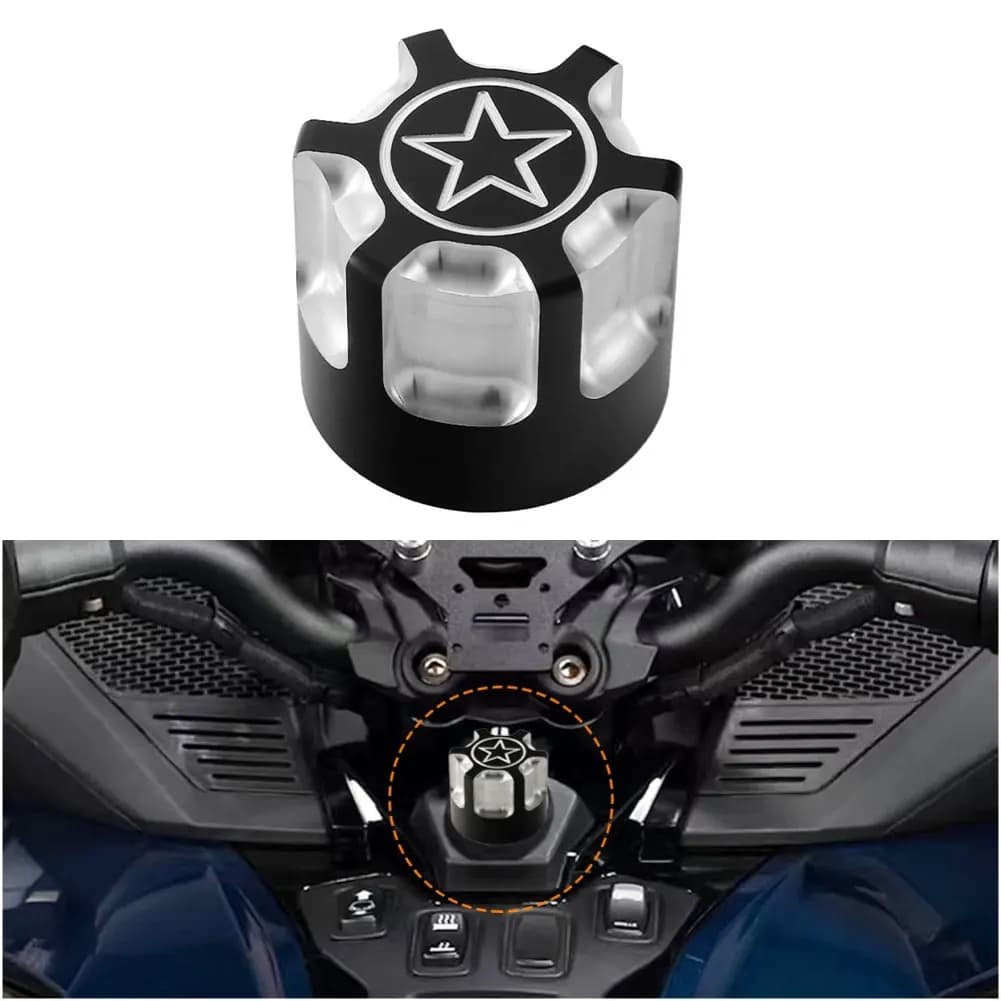 Guscio della copertura della chiave di accensione del motociclo per Bombardier per Spyder per F3 per RT per RT-S Portachiavi di accensione Guscio chiave