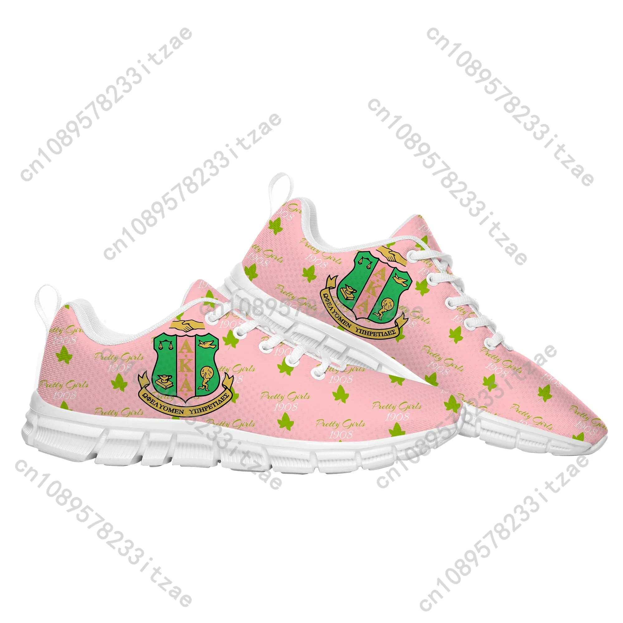 A-Alpha Sorority A-AKA 1908 Scarpe sportive Kappa Alpha Uomo Donna Scarpe da ginnastica per adolescenti Sneaker per genitori Personalizza la scarpa
